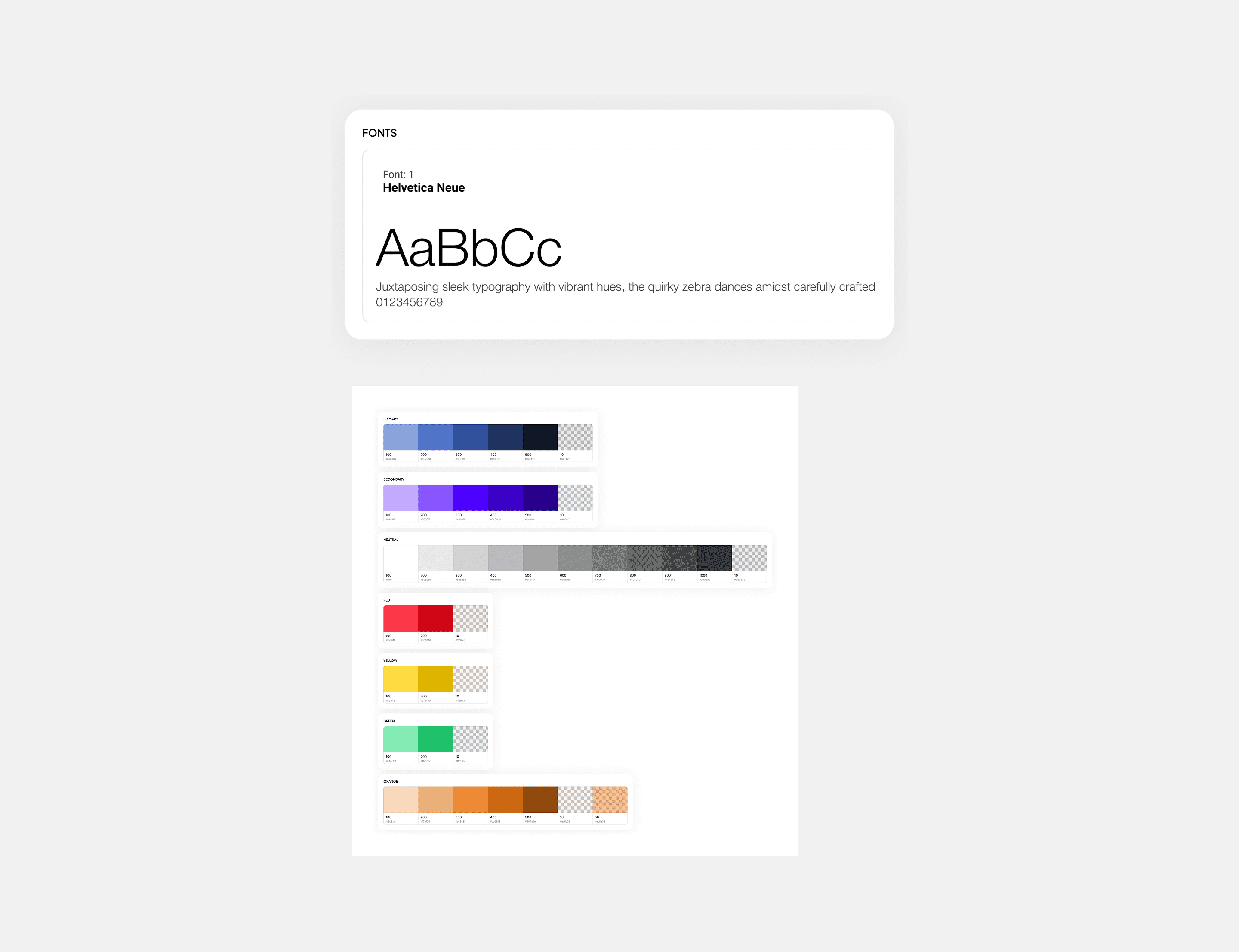 HireWise typography and colour system